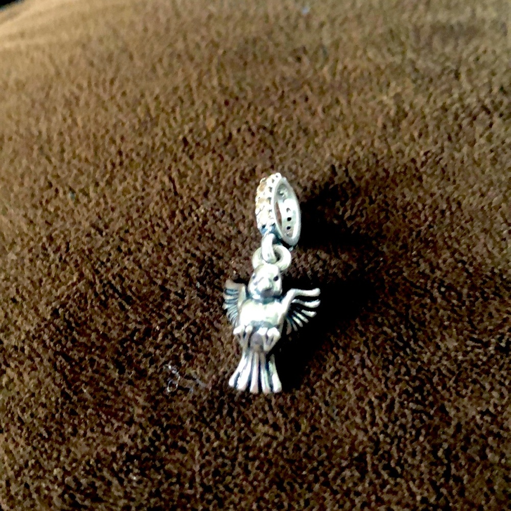 😍Pandora Dangle Retired Dove Charm